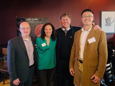 TEAM AT MONTGOMERY COUNTY SMALL BUSINESS ASSOCIATION MARCH MADNESS EVENT IN ROCKVILLE