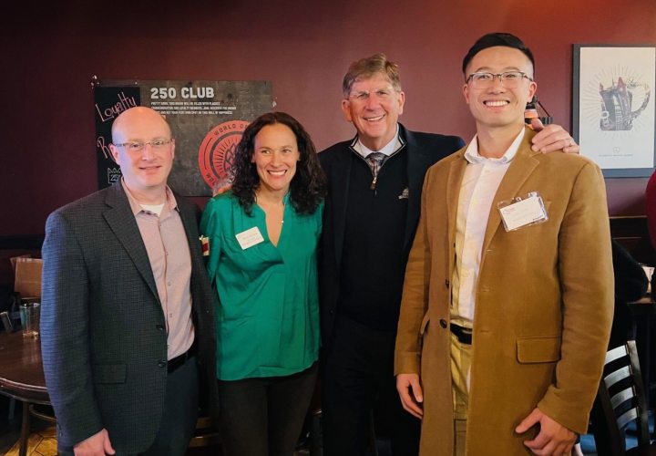 TEAM AT MONTGOMERY COUNTY SMALL BUSINESS ASSOCIATION MARCH MADNESS EVENT IN ROCKVILLE